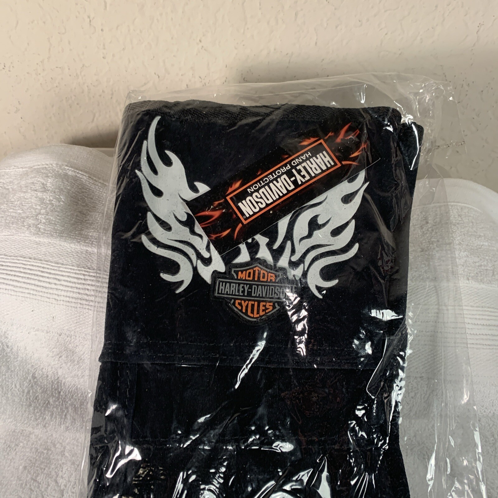 LICENSED HARLEY DAVIDSON MOTORCYCLE GAUNTLET WELDING GLOVES LEATHER NEW Eagle XL