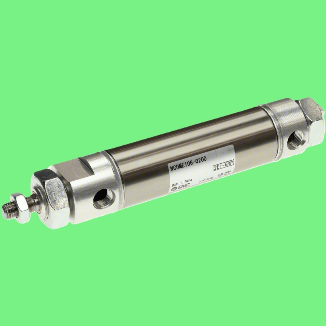 SMC Cylinder ~ 1 1/16 in Bore ~ 2 in Stroke ~ NCMB106-0200 / NCMB1060200