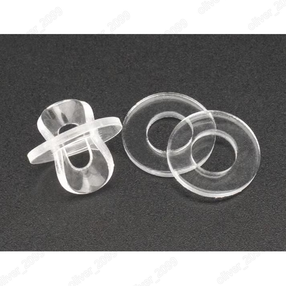 Plastic PVC Polyvinyl Chloride Transparent Gasket Washers M2 M3 M4 M5 M6 M8-M16