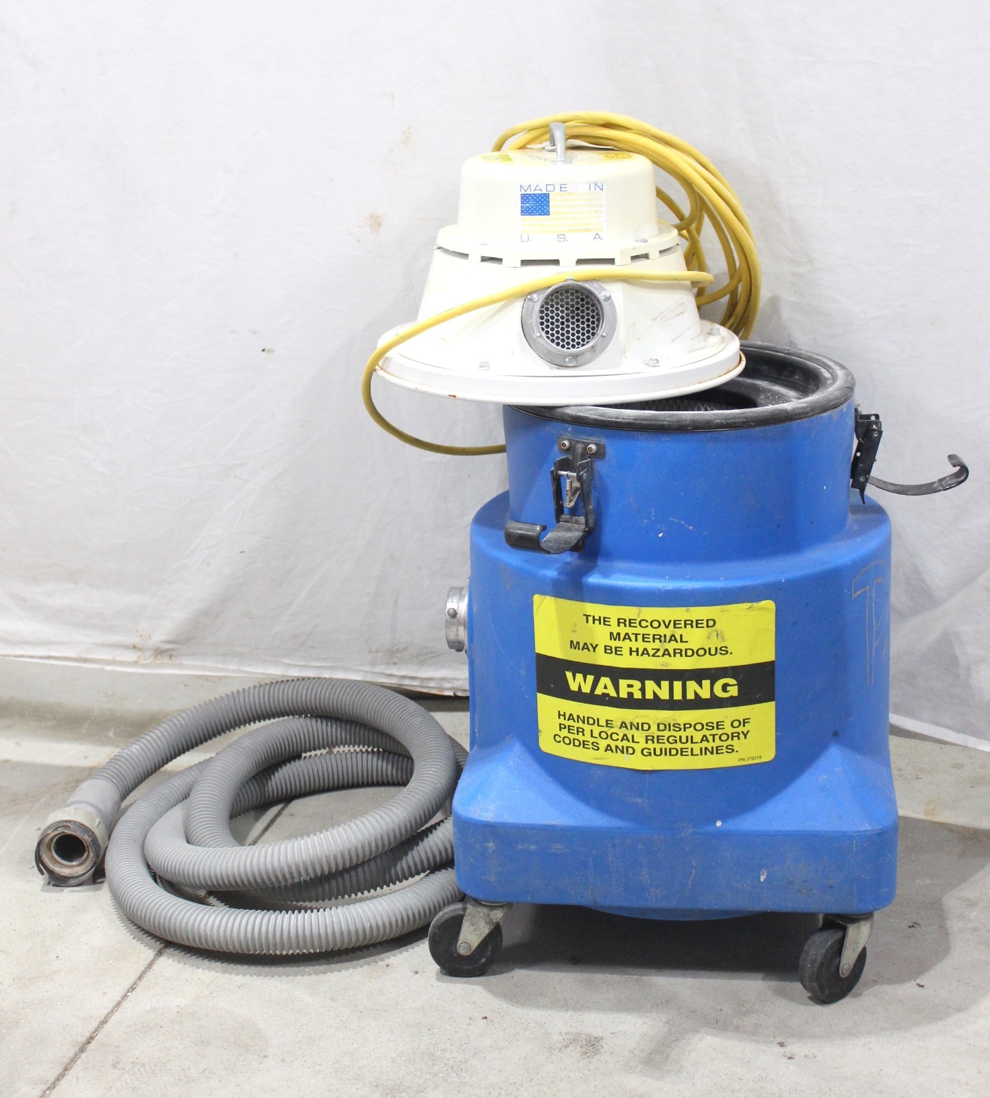Mastercraft Enviromaster C-5 Compact Dry True HEPA Canister Vacuum