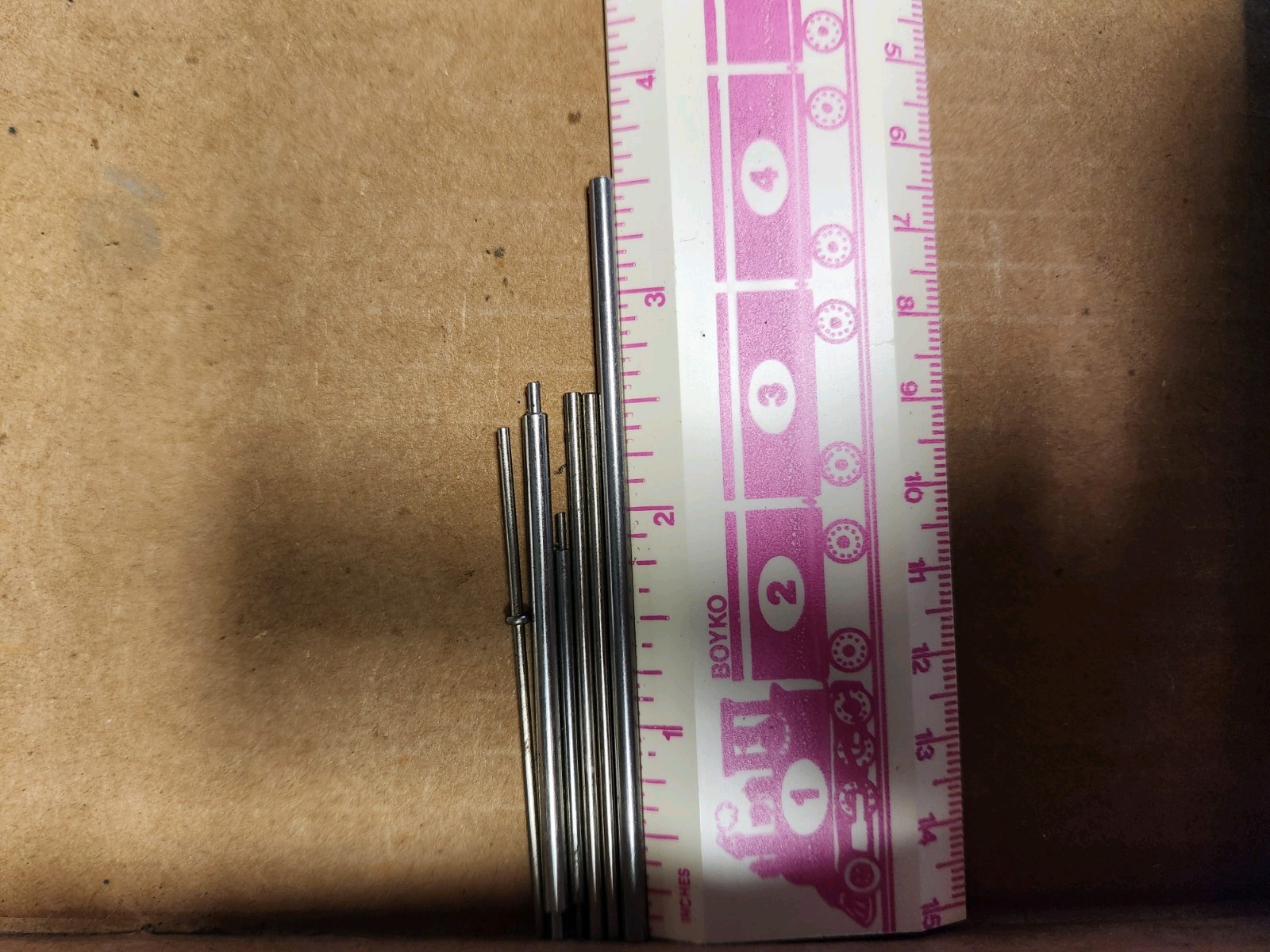 Versatile Steel Rods Assortment 3/12″ & 2/12″ Perfect for Creative DIY Projects