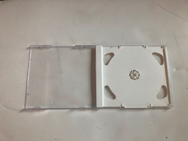 5 Top Quality 10.4mm Very Rare Brilliant Double 2 CD Jewel Cases w/White Tray