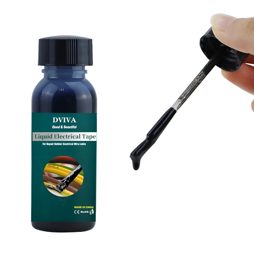 Waterproof Liquid Electrical Tape Insulating Wire Cable Repair Quick Dry Sealant