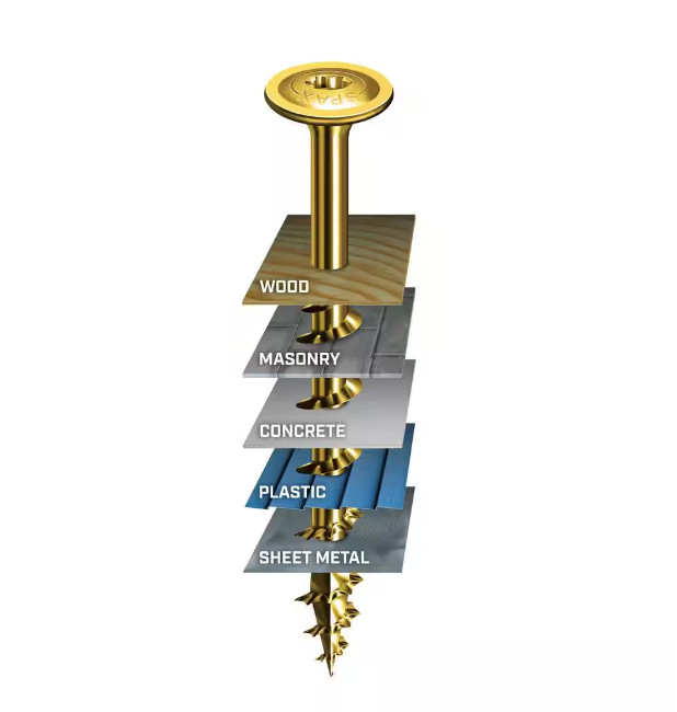 (3 lbs.) SPAX Interior #10 x 3″ Wafer Head Multi Material Screws T-20 Plus SALE