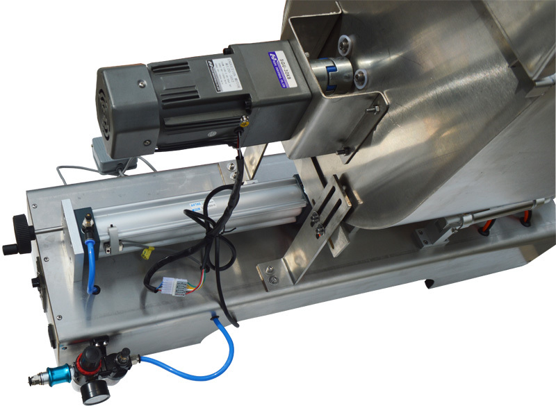 100-1000ml, Paste Filling Mixing Machine, Piston Filler Machine with Big Hopper