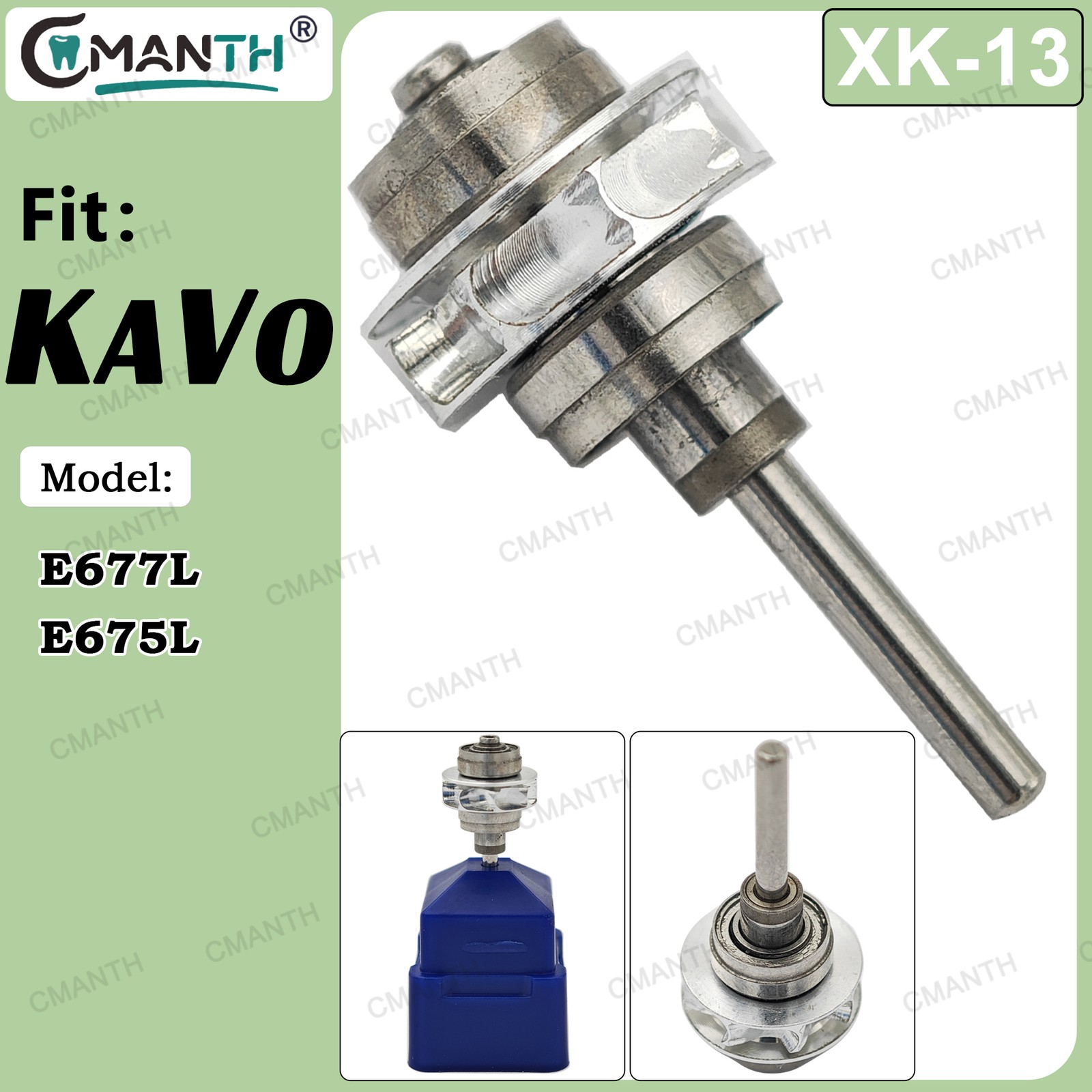 Dental Turbine Cartridge Replacement Air Rotor Fit For KAVO High Speed Handpiece