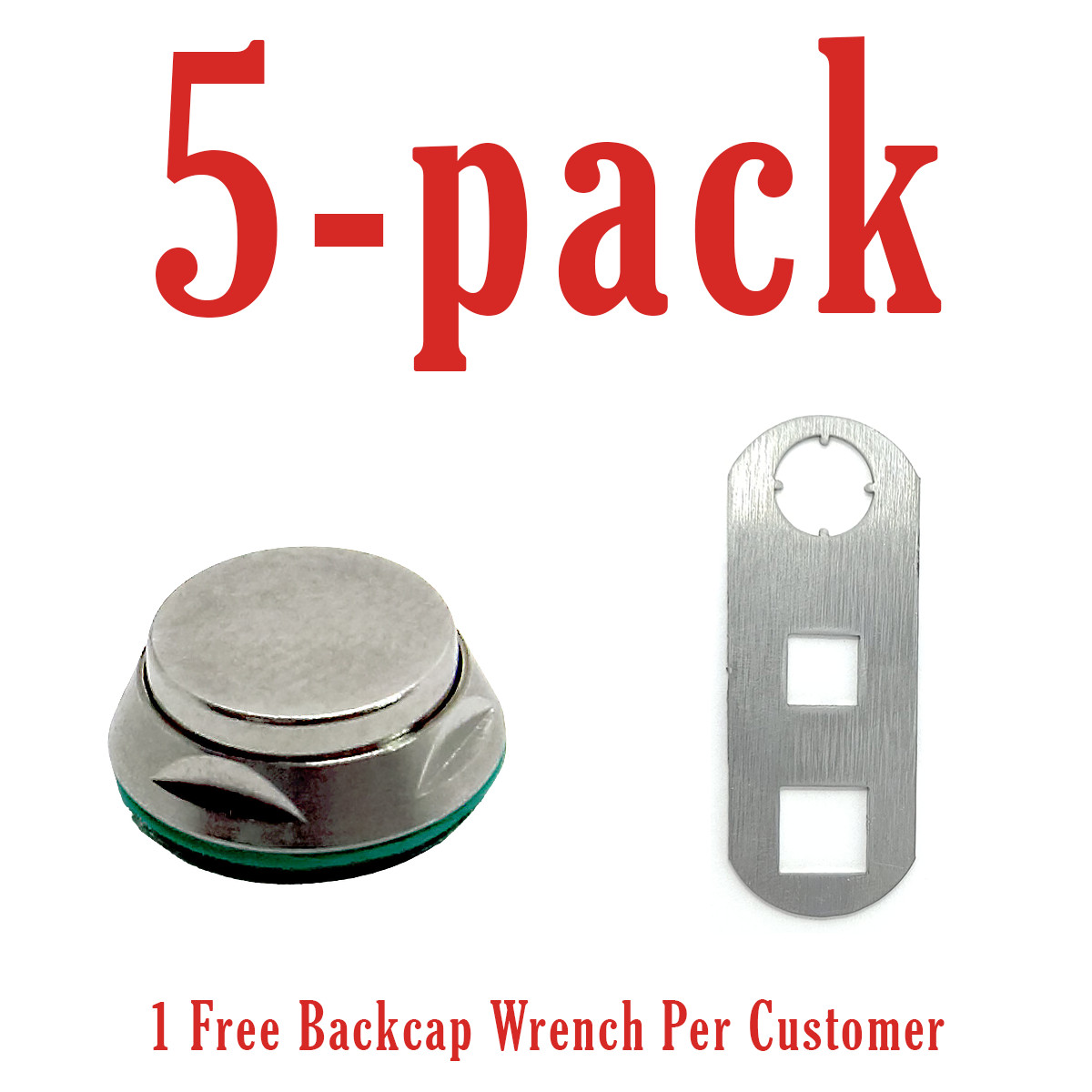 New Star Dental 430 SWL Push Button Back Caps Lot of 5 Quick Delivery From USA