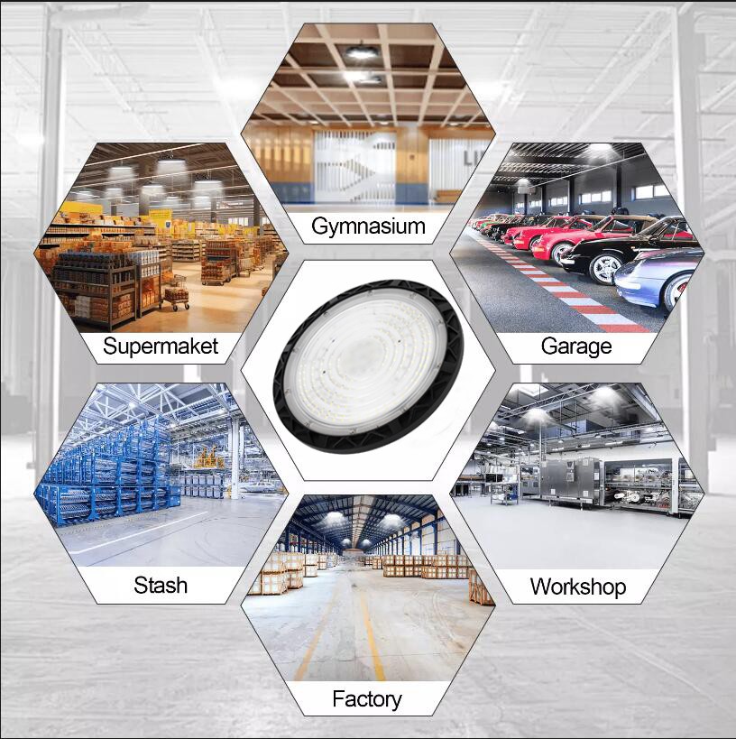 100W UFO Led High Bay Light Shop Industrial Commercial Factory Warehouse Fixture