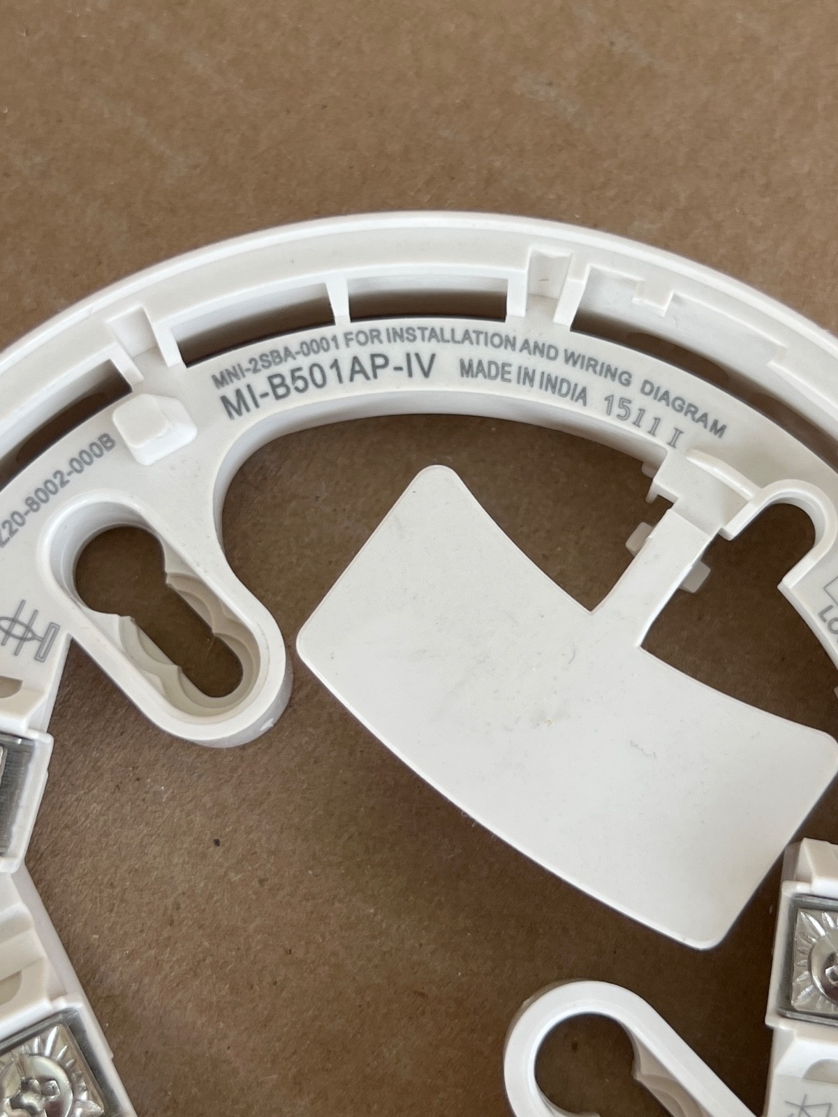 (1Box= 17 Pcs) Morley-IAS By Honeywell MI-B501AP-IV Detector Base