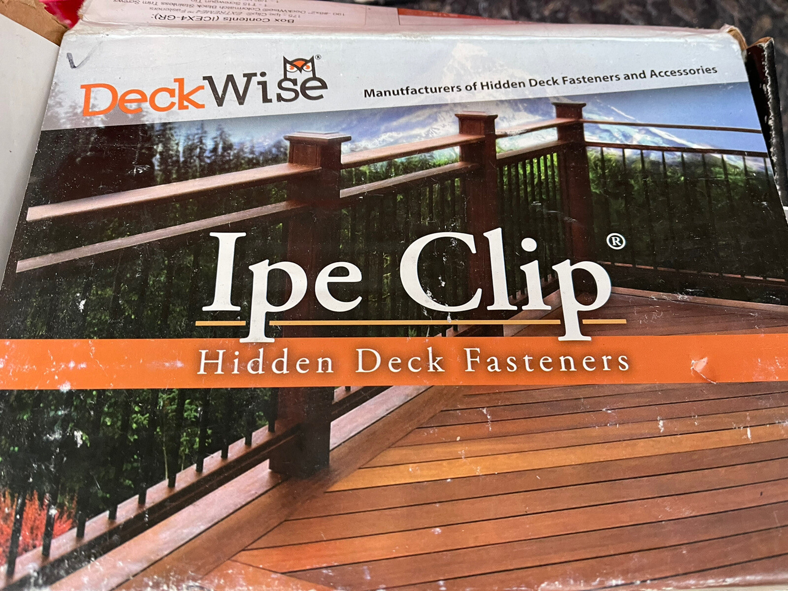 DeckWise (GRAY) Ipe Clip EXTREME4 Hidden Deck Fasteners, ICEX4-GR, Clips Only