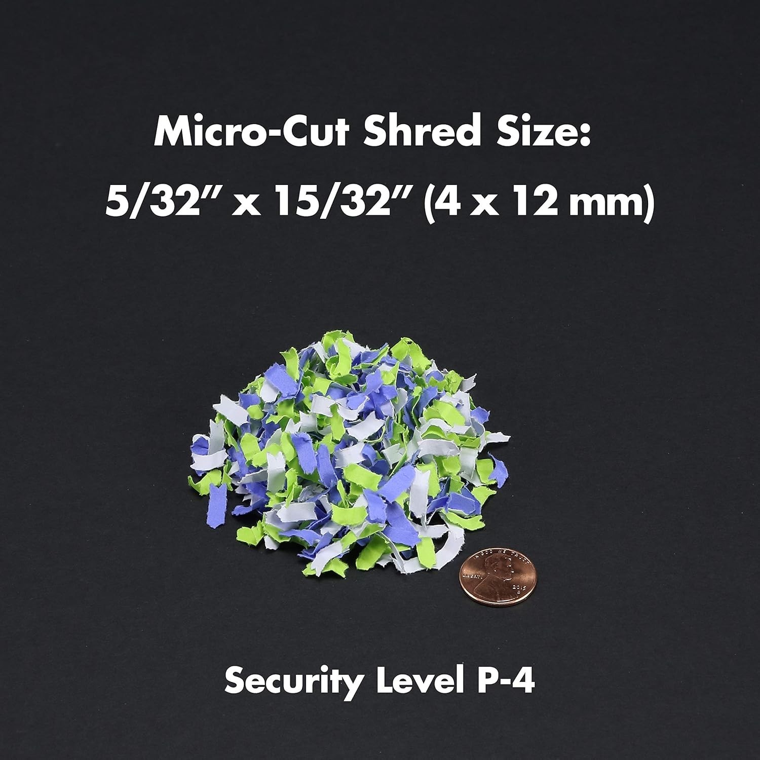 High-Security 12-Sheet Micro-Cut Shredder – Continuous Operation, Whisper Quiet