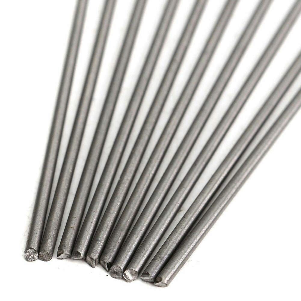 20Pcs 0.08″x10″ Titanium Ti Grade 5 Metal Alloy Shaft Bar Round Rod Wire Stick