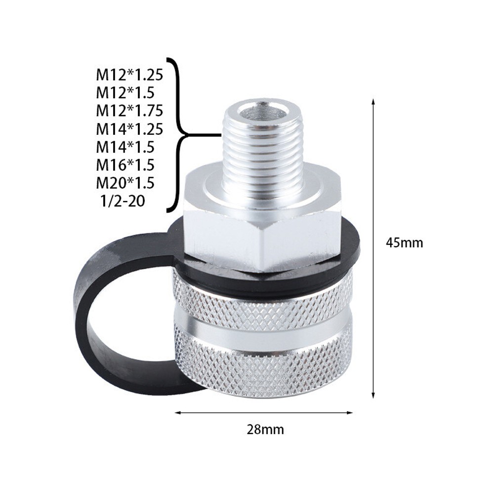 Quick Twist Oil Drain Valve with Pipe M12 M14 M16 M20 1/2-20 NEW