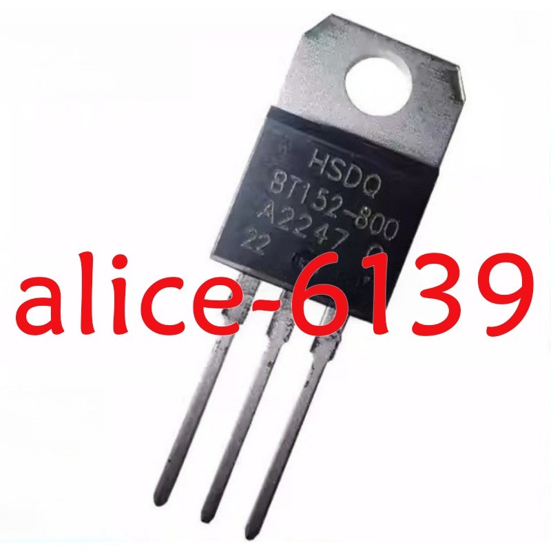 10PCS New BT152-800 12A 800V plug-in TO-220 HSDQ #JY