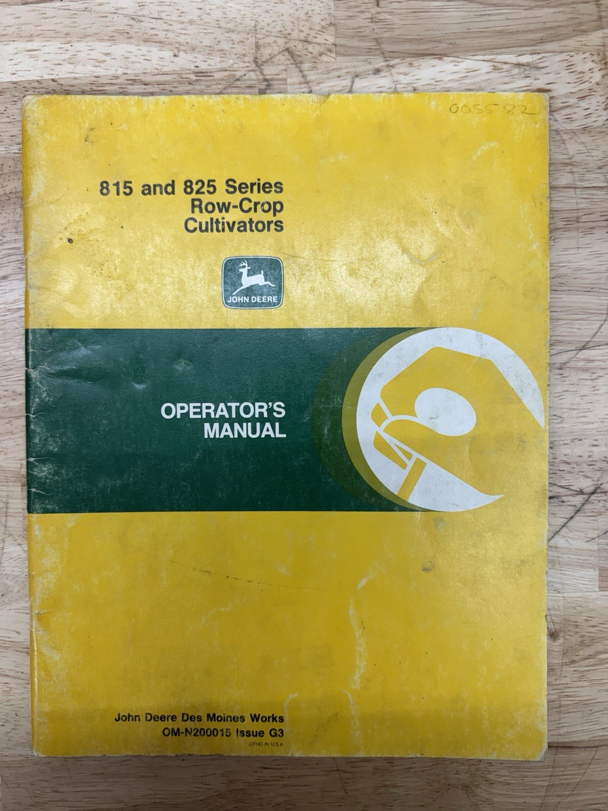 John Deere Row Crop Cultivators 815 And 825 Series Operators Manual OM N200015