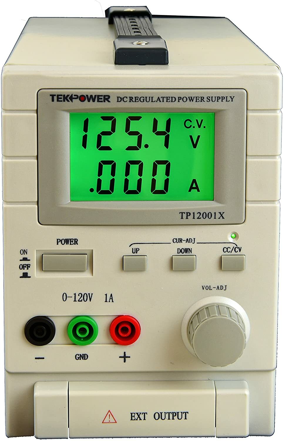 TekPower TP12001X 120V DC Variable Switching Power Supply Output 0-120V @1A