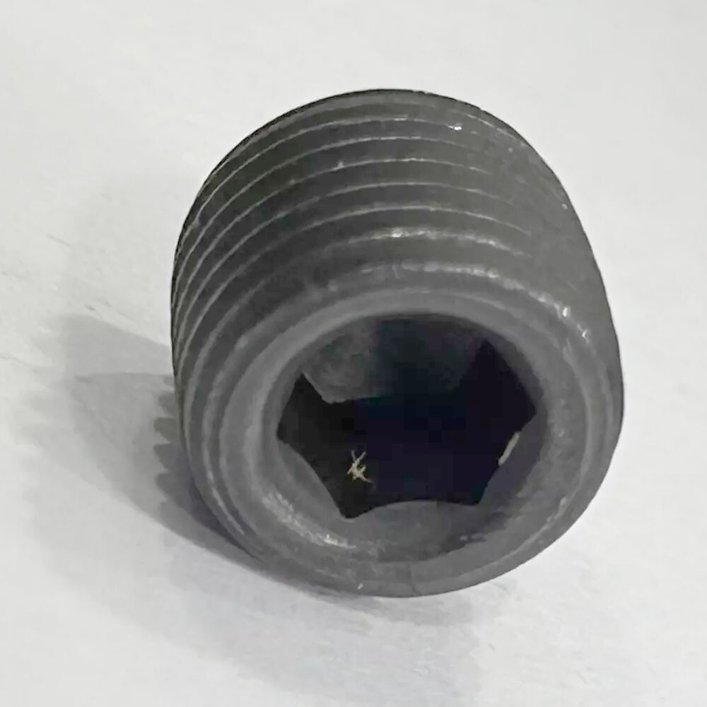 20PC Male Thread Socket Car Pipe Plugs 3/8 NPT Pipe Allen Head Socket Plugs NEW