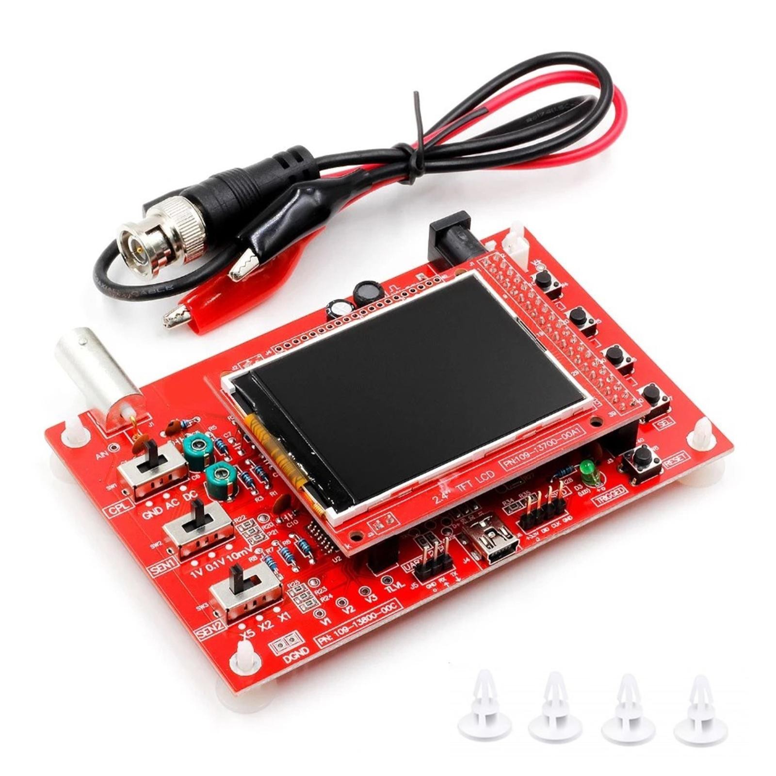 2.4in TFT Digital Assembled DSO138 Oscilloscope Kit DIY Module Education Board B