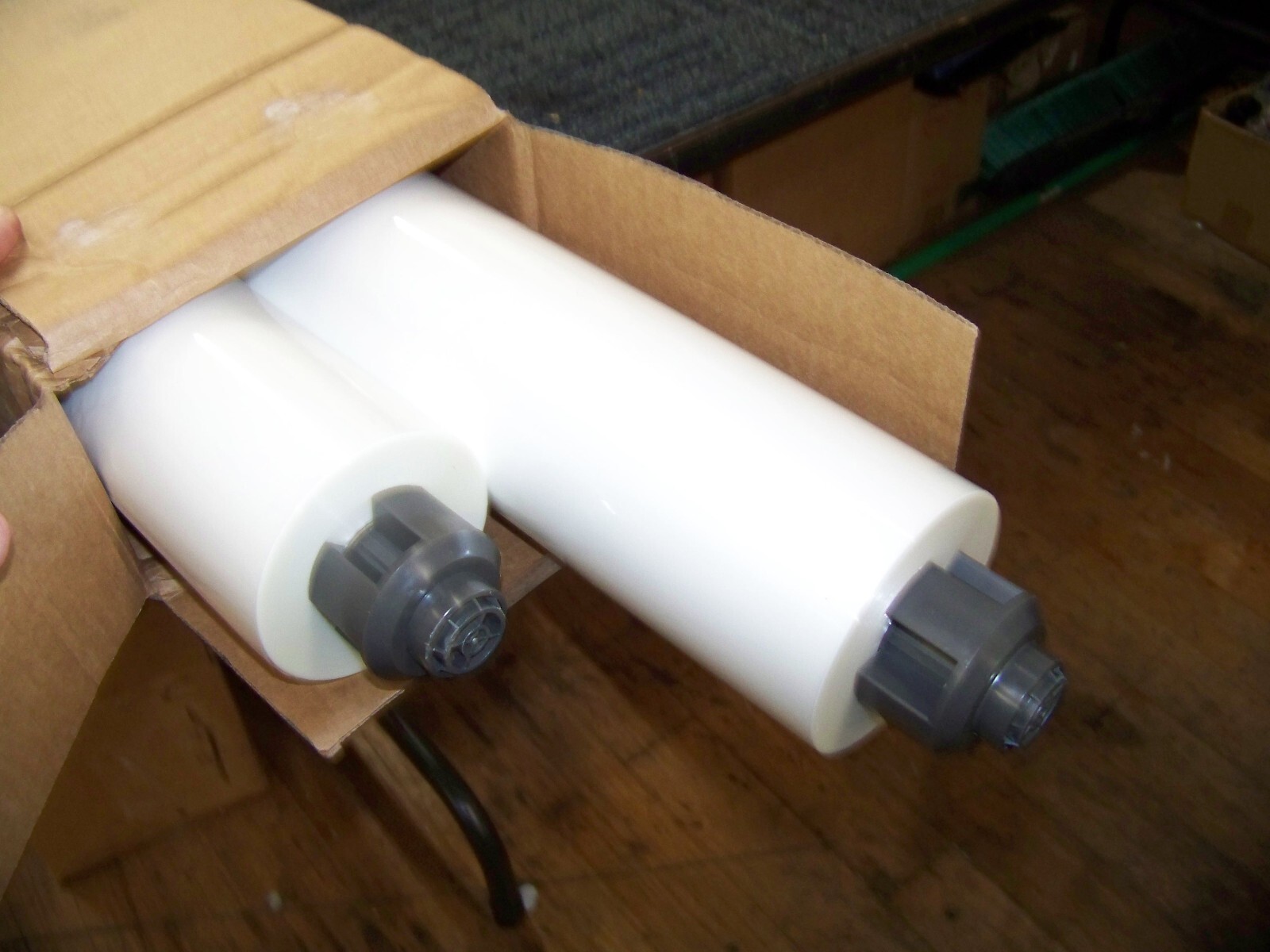 Lot of 2 Rolls GBC EZLoad Lamination Roll Film Nap-Lam 25″ x 500″ 1″ Core New