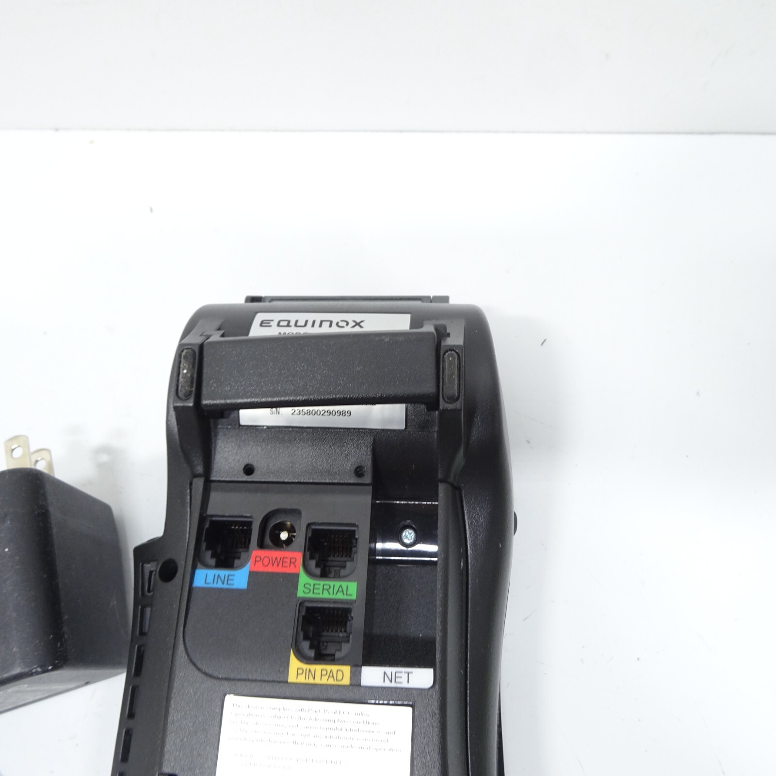Equinox T4220 Credit Card Machine Reader Terminal Works Fast Ship