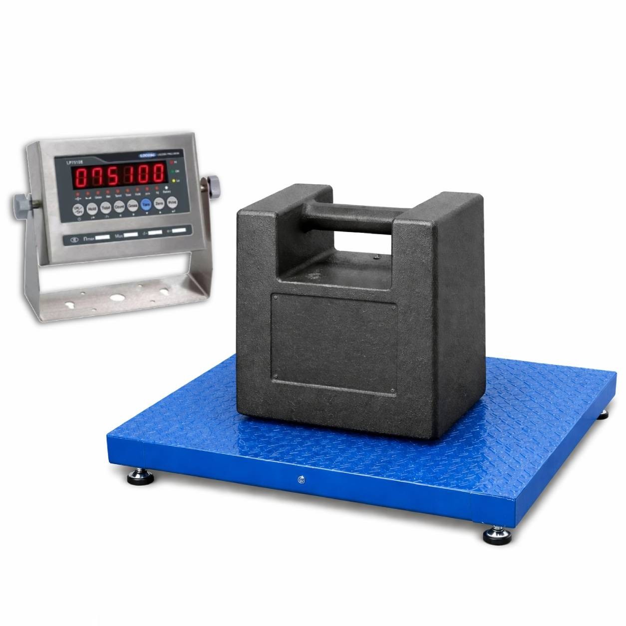 Refurbished Industrial Platform 48”x48” Floor scale warehouse pallet weighing