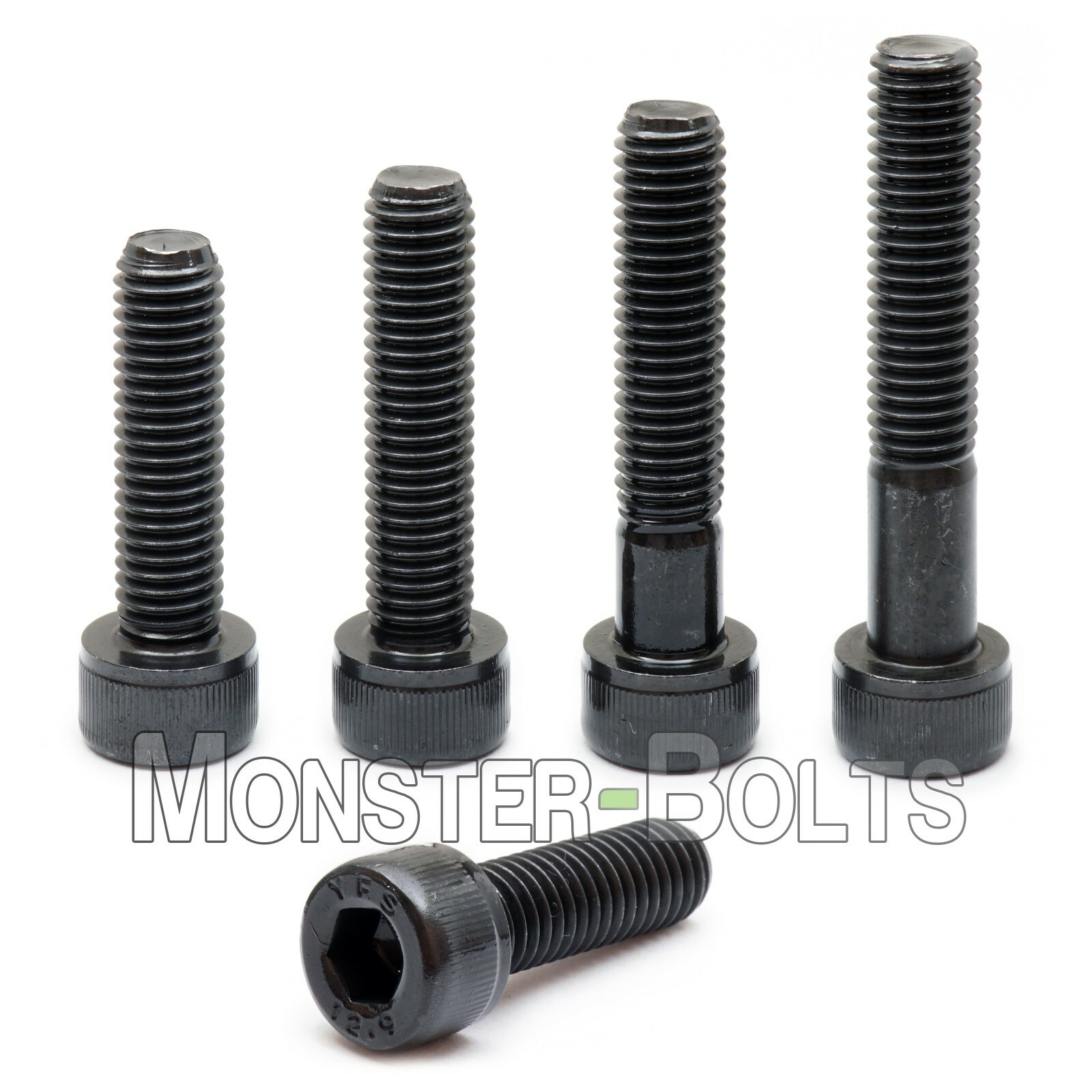 #10-24 Socket Head Cap Screws, Alloy Steel w/ Black Oxide, US SAE Coarse Thread