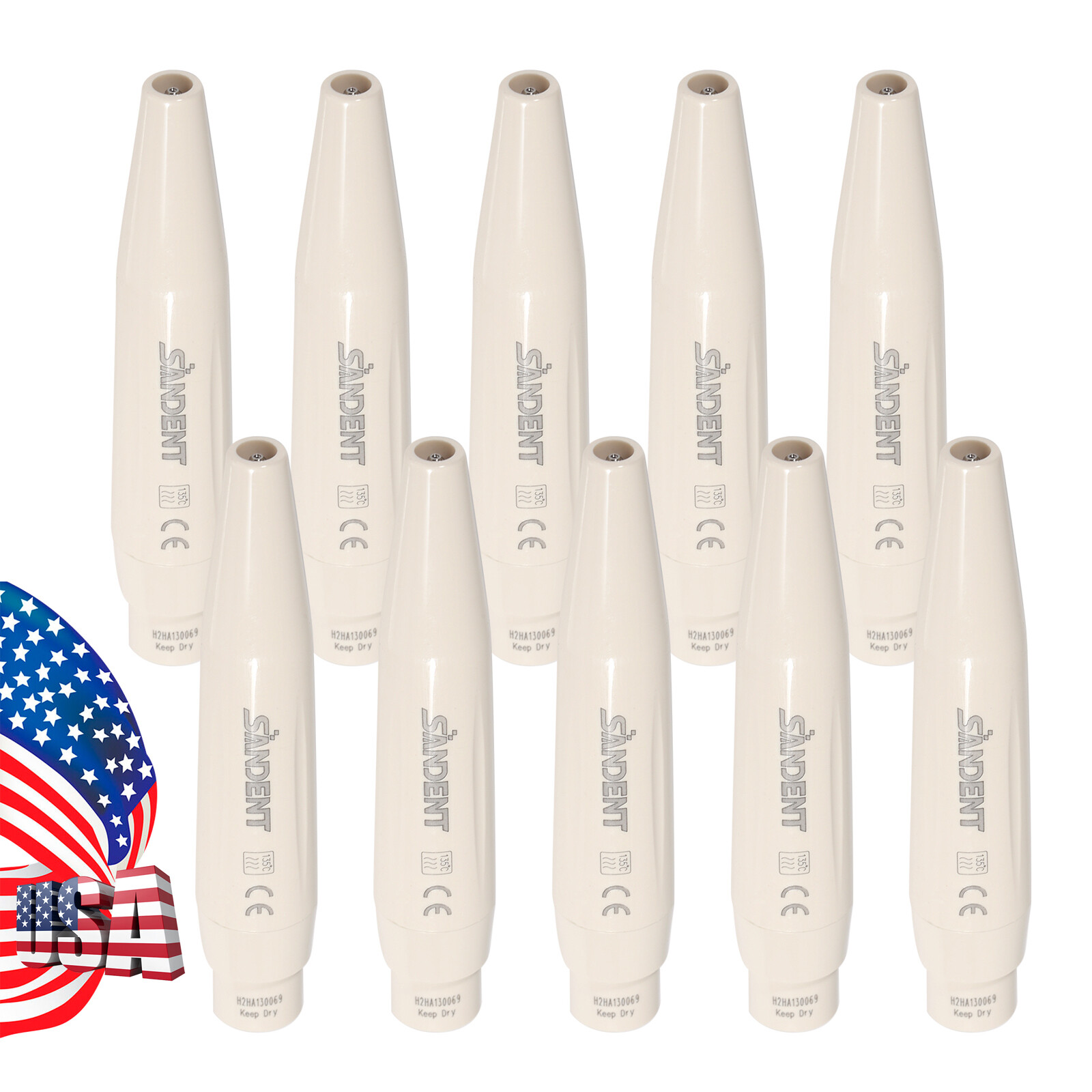 SANDENT Dental Ultrasonic Piezo Scaler Handpiece Fit DTE SATELEC Tips SK-D1