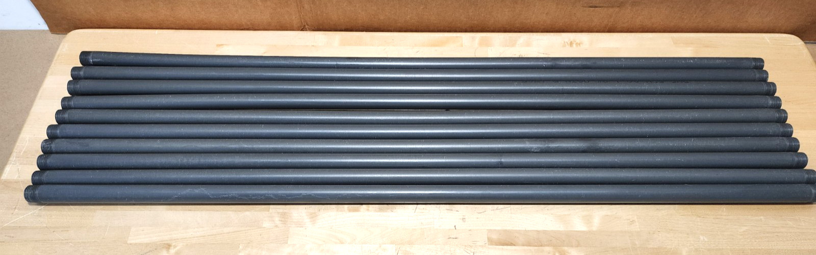 1/2 In. x 36 In. Schedule 80 PVC Nipple Threaded (Qty 10)