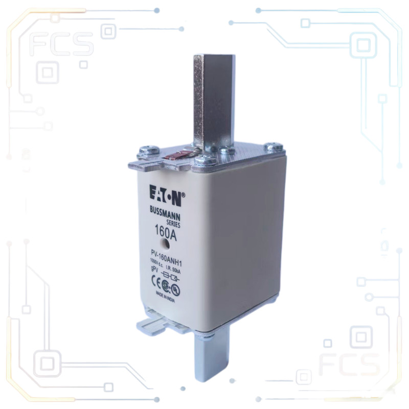 PV-160ANH1 160A DC 1000V UL NH1 Bussmann Photovoltaic Fuse