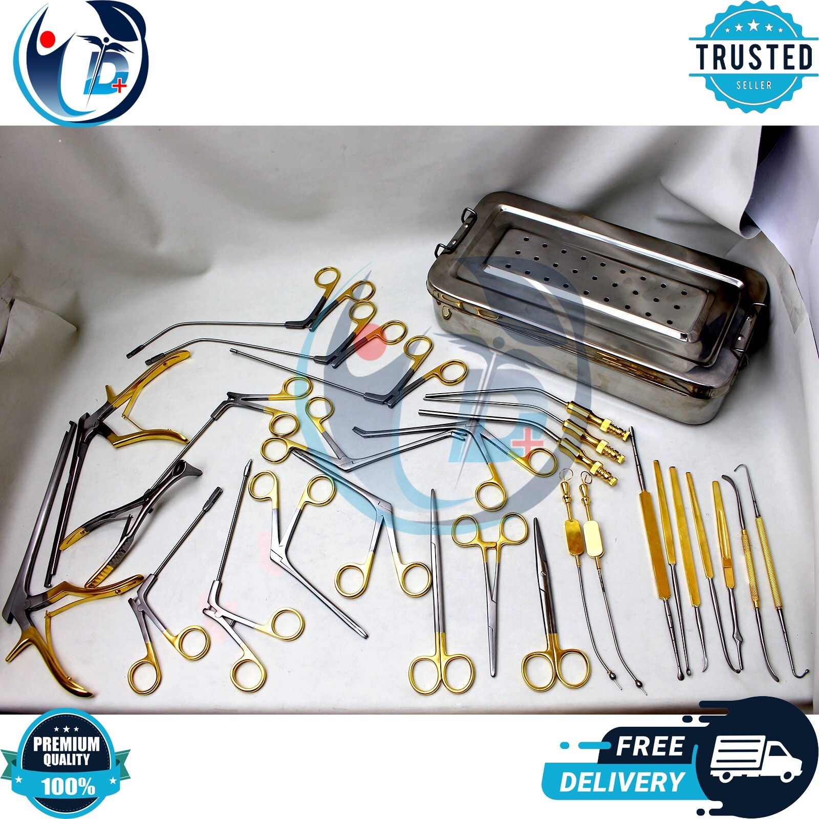 Fess Instruments Set Endoscopic Sinus Surgery ENT Instrument Set German Quality