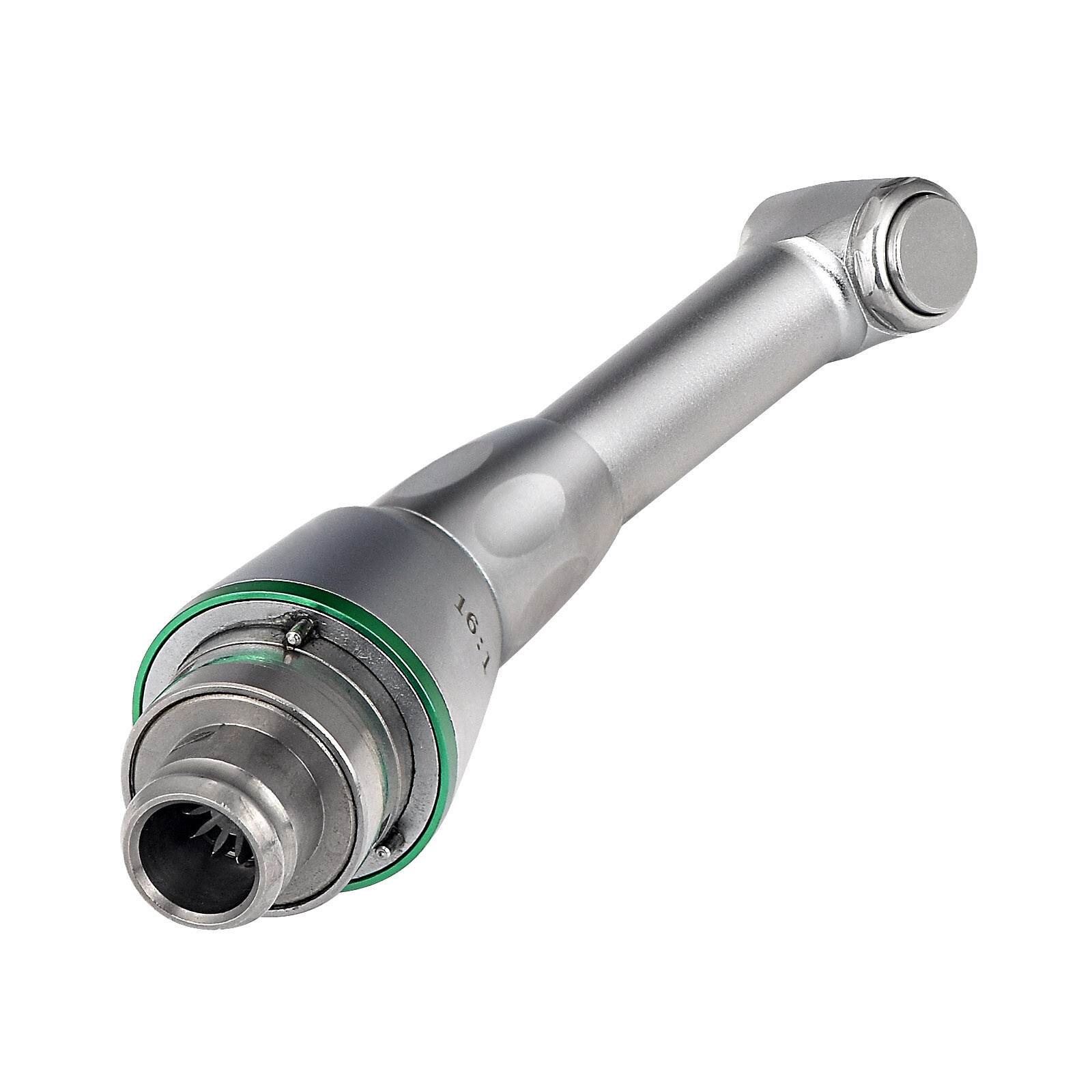 Dental 16:1 Reduction Push Contra Angle Head for Endo Motor Endodontic Handpiece