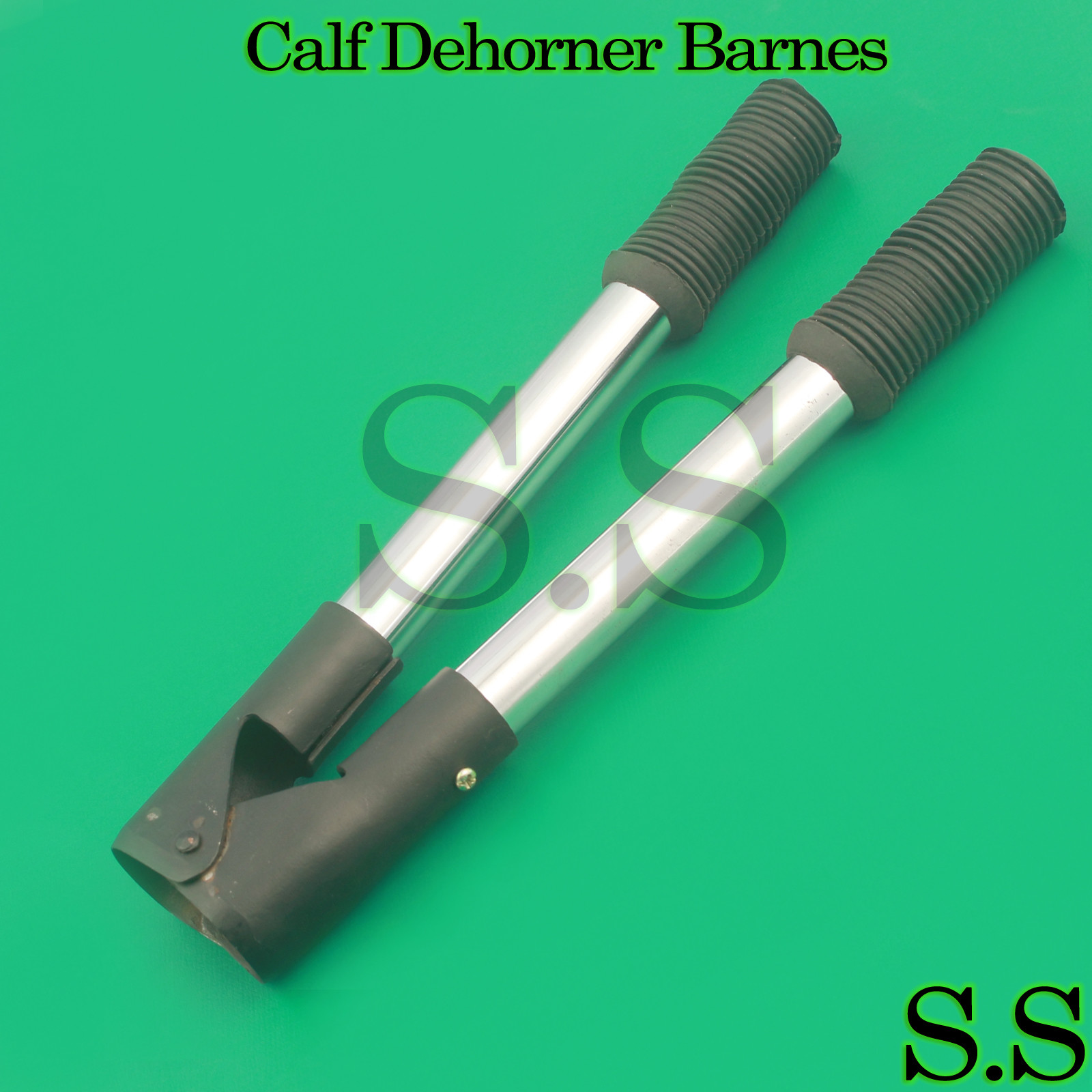 Calf Dehorner Barnes 13 Steel Rubber Handle Veterinary Farming Tool New
