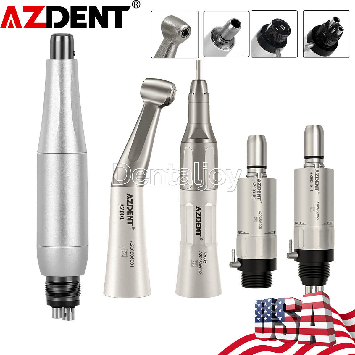 Dental Hygiene Prophy Handpiece /Slow Low Speed Handpiece Kit 2/4Hole
