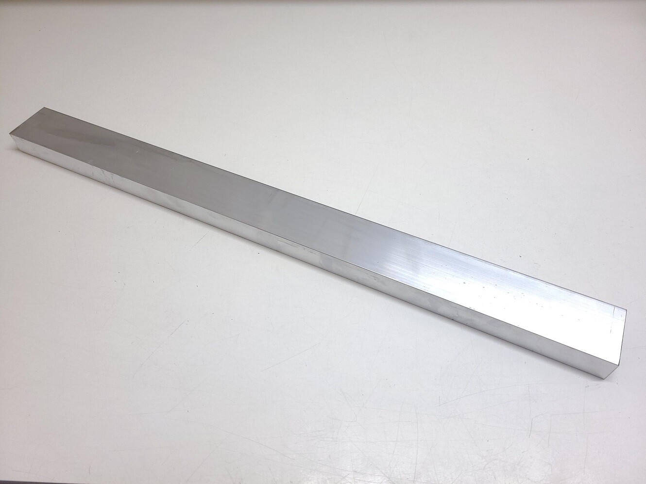 6063 Aluminum Tube 1″ x 2″ Rectangle, 1/8″ Walls, 18″ long, T52, Hollow