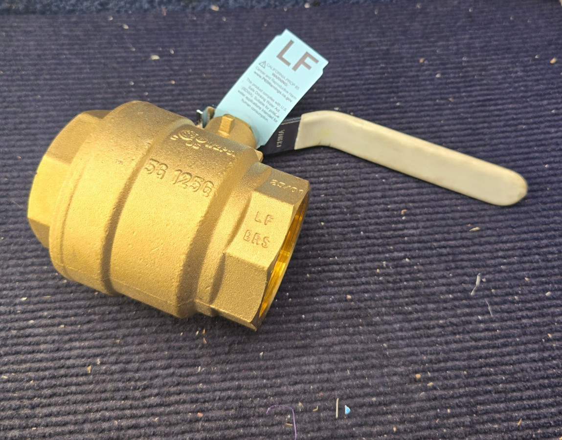 Apollo 5G 125G 2″ BRS Brass Ball Valve Replacement 250PSI