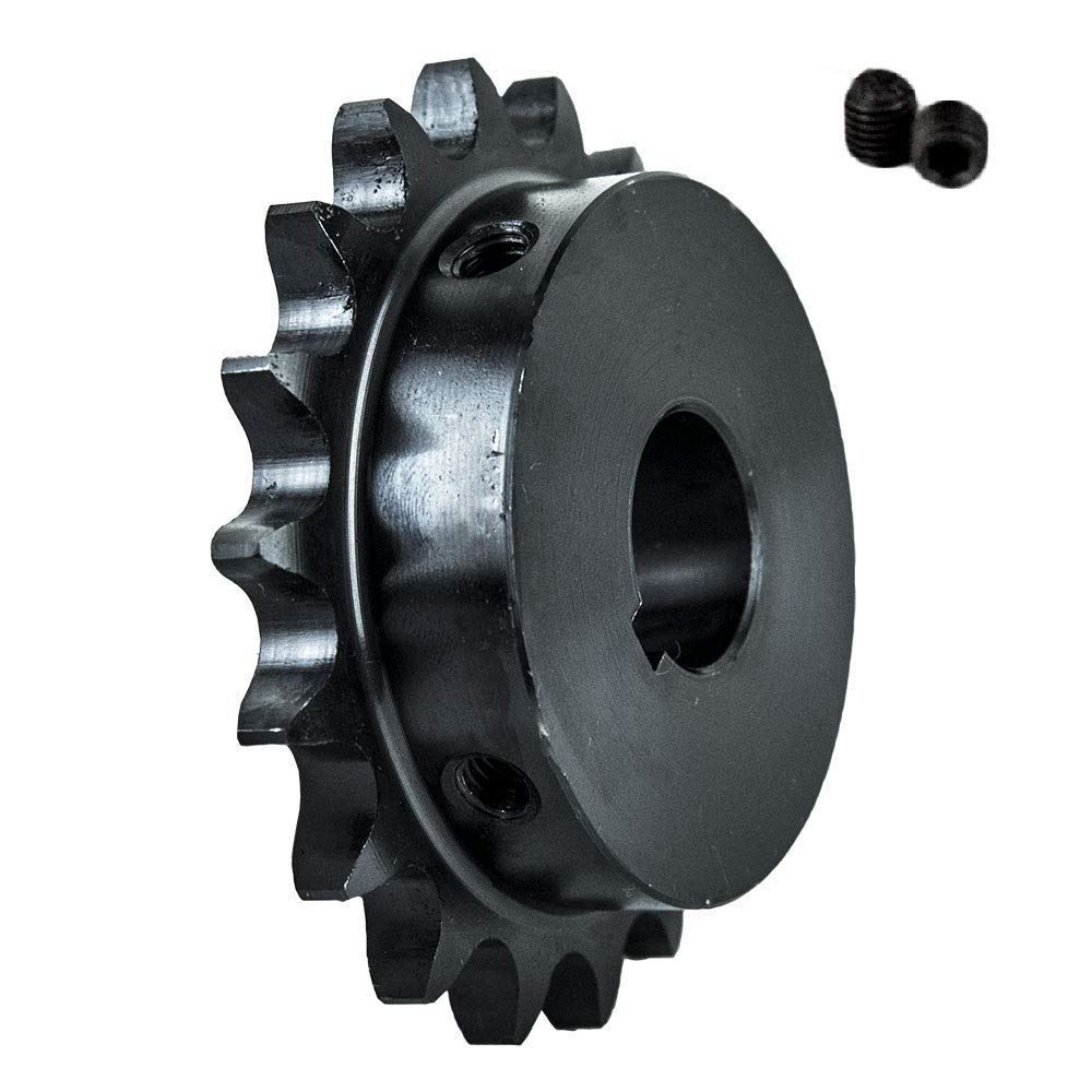 Jeremywell #50 Roller Chain Sprocket B Type 1″ Bore 18 Tooth