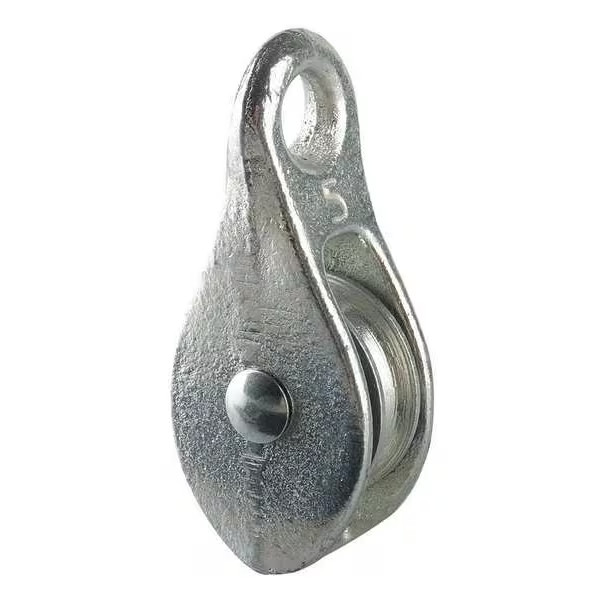 Peerless Hardware Pulley Block, Fibrous Rope, Not Rated Max Load,