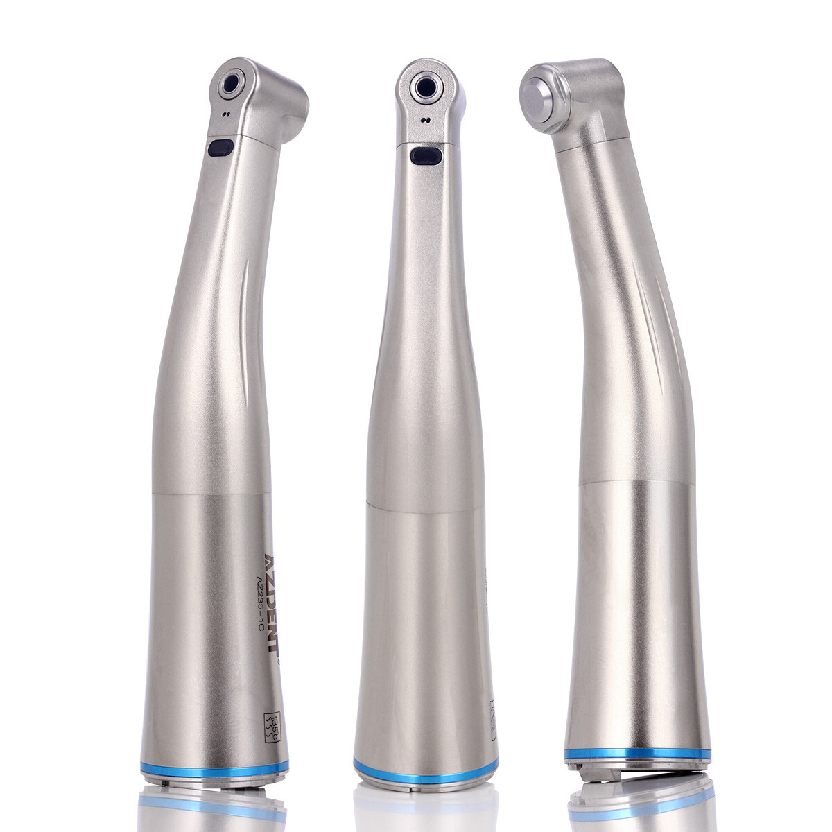 1:1 Dental Pieza de mano quirúrgica de contraángulo recto LED Inter/Exter Spray