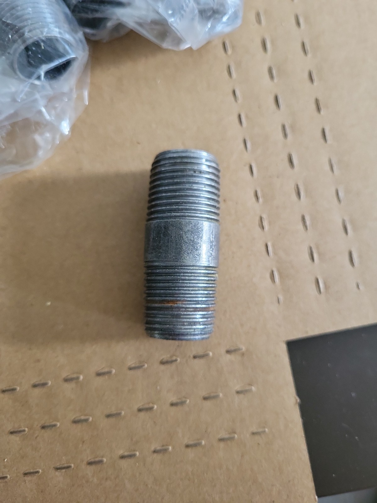 Lot Of 37 New ½” X 2” MNPT Pipe Nipple Galvanized Steel