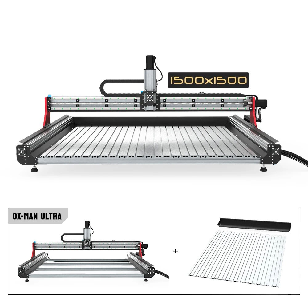BULKMAN3D OXMAN CNC Router 4 Axis DDCSV4 Offline Control Wood Engraving Machine