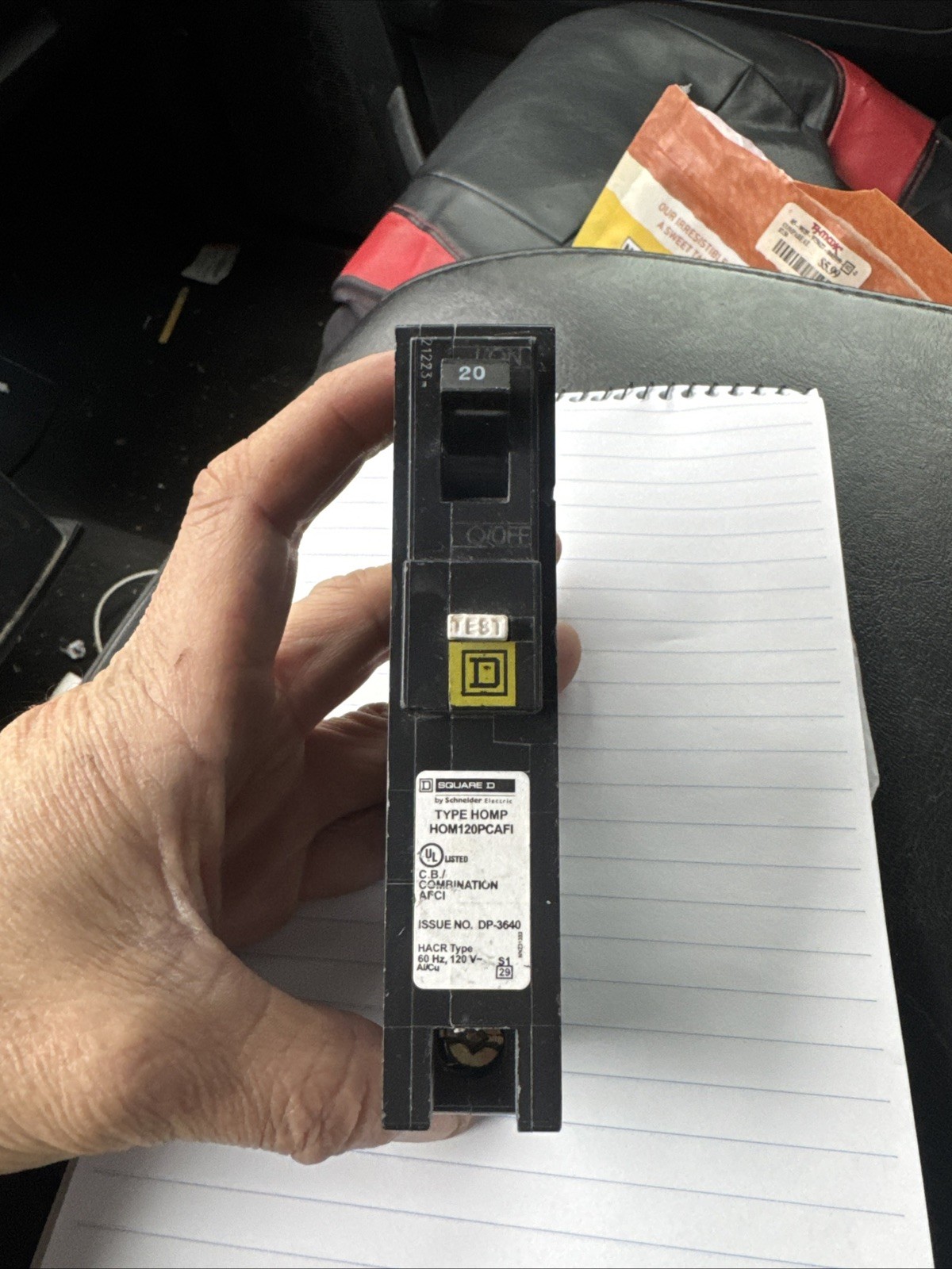 SCHNEIDER ELECTRIC HOM120PCAFI / HOM120PCAFI (NEW IN BOX)