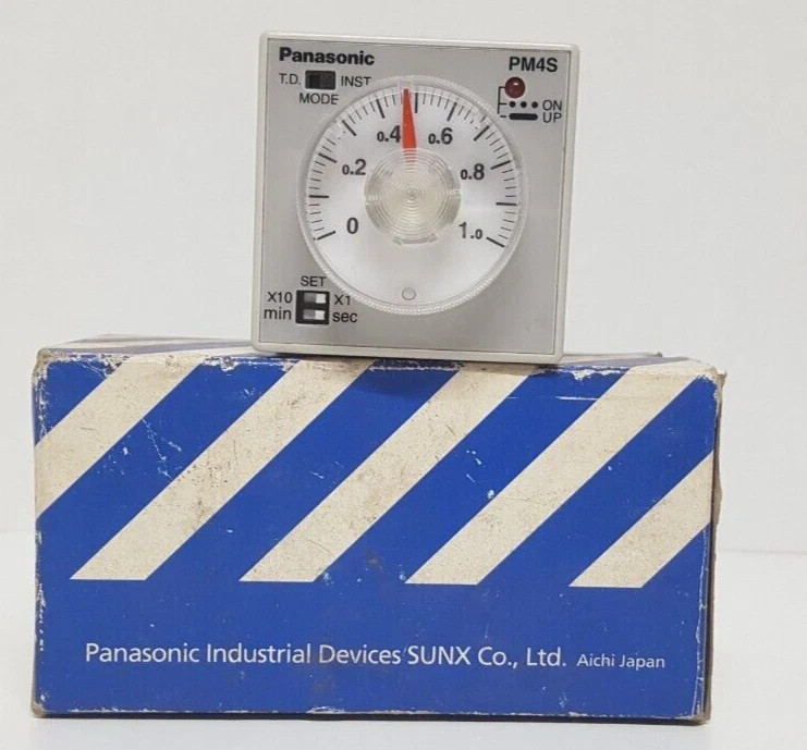 PANASONIC PM4S MULTI RANGE TIMER PM4S-A2C10M-AC120V