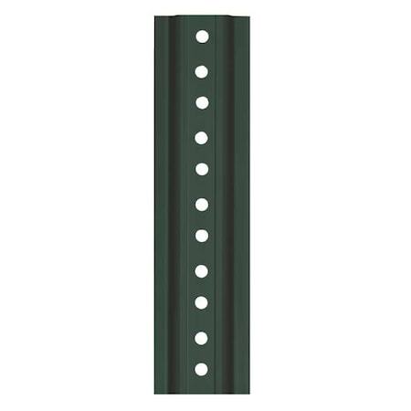 Tapco 054-00013 6Ft. U-Channel Post, Green, 1.12Lbs Per Foot