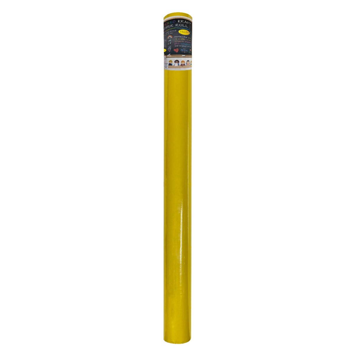 UOFFICE Colored Yellow Kraft Paper Roll, 25.7 x 82′
