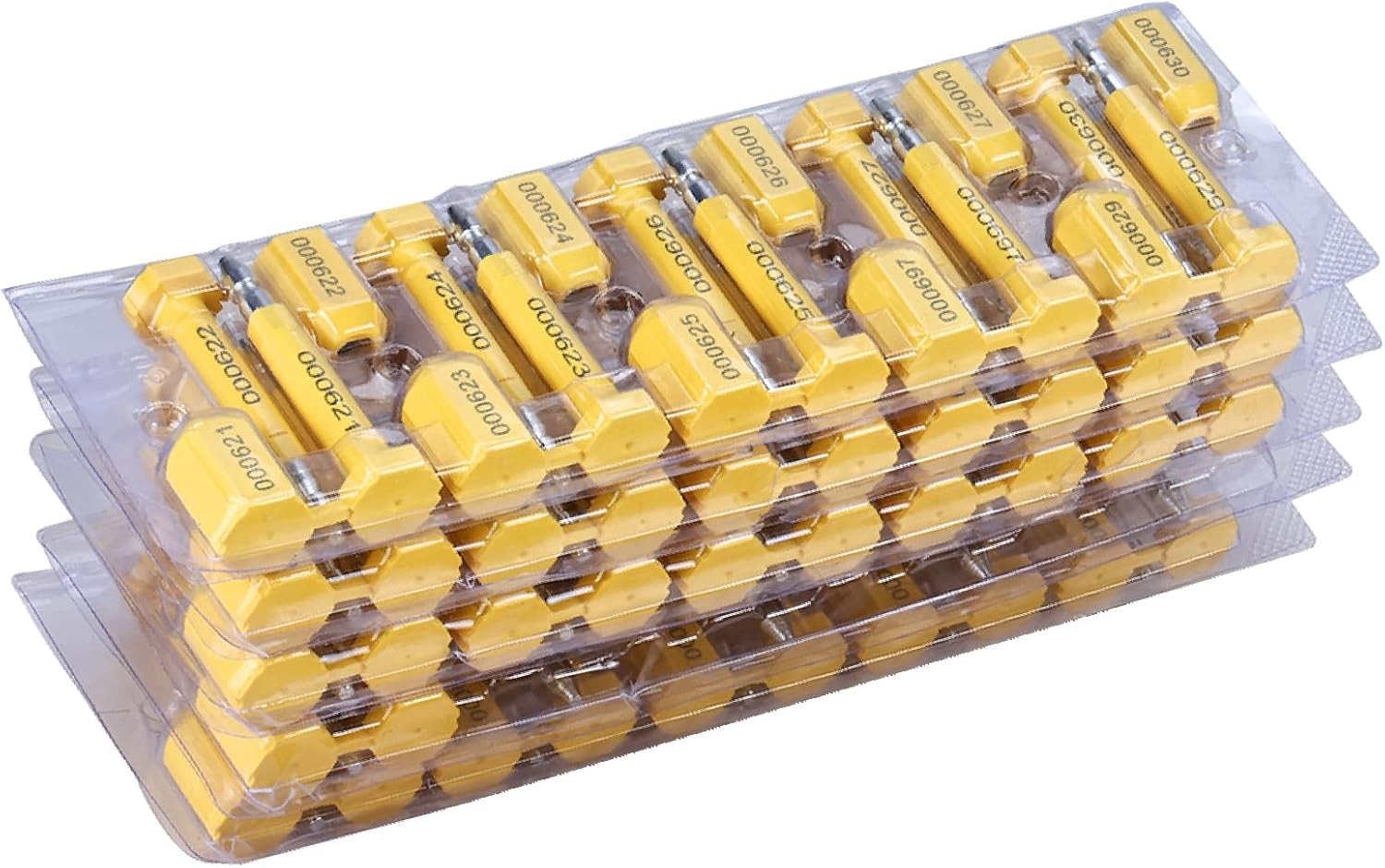 100Pcs Bolt Shipping Seal Disposable Container Seals for Trucks Trailers