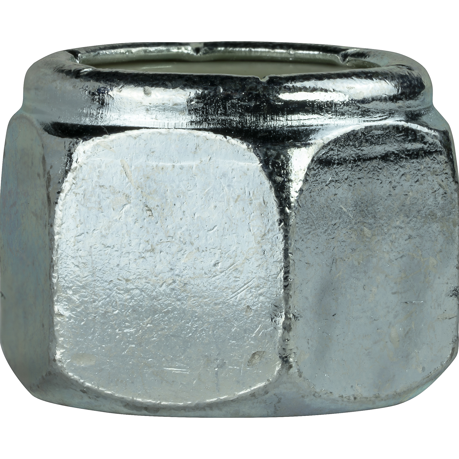 #4-40 Nylon Insert Hex Lock Nuts Grade 2 Zinc Plated Steel Qty 2500