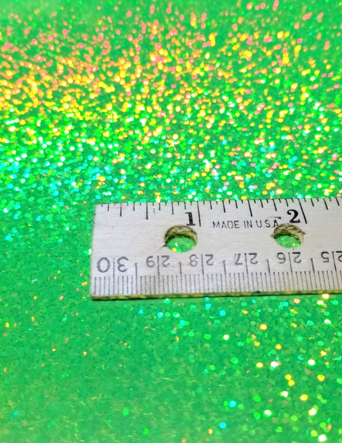 Fluorescent Yellow Sequins Sign Plotter Cutter Vinyl