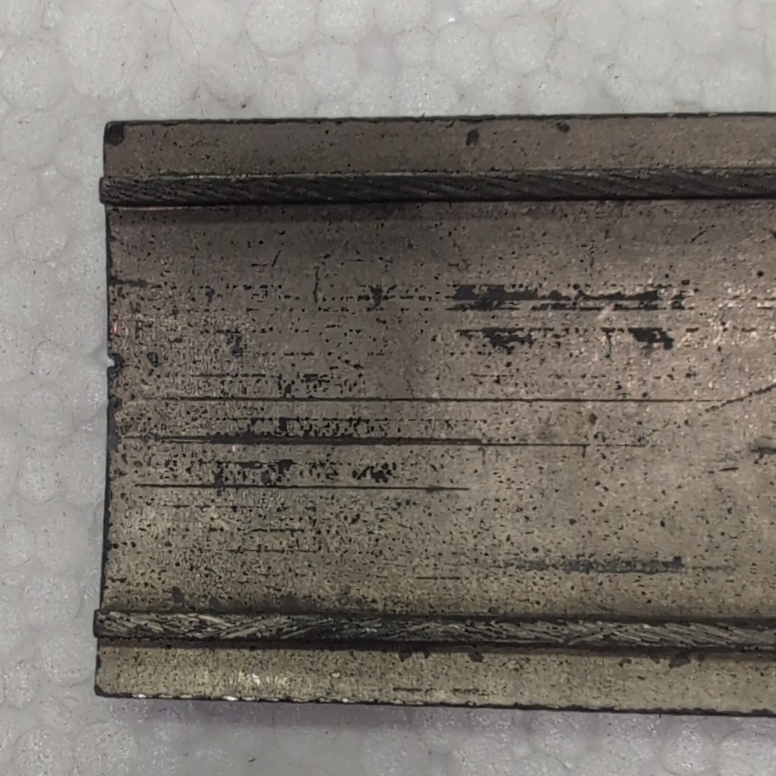 Vintage Metal Printing Block Letterpress Plate Bringing Friend To Church Stamp