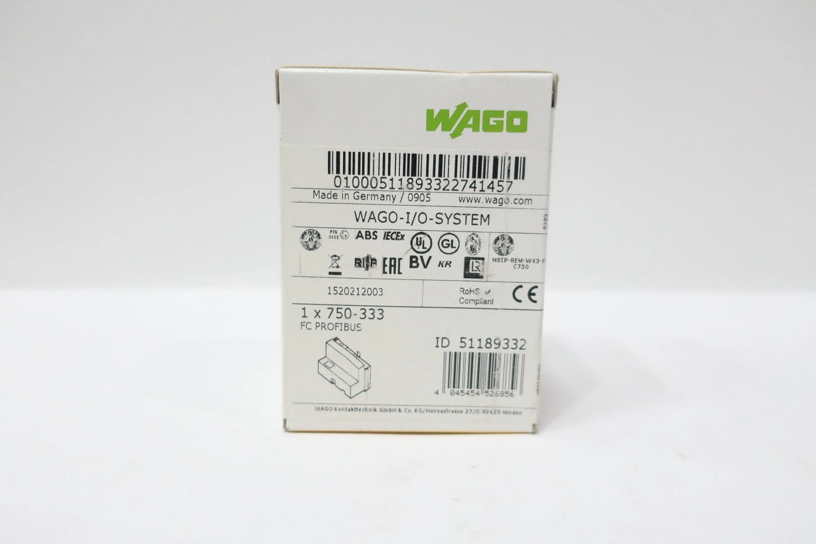 New WAGO Module 750-333