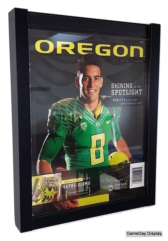 Magazine Display Frame Case Black Shadow Box Standard A